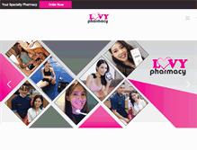 Tablet Screenshot of lovypharmacy.com